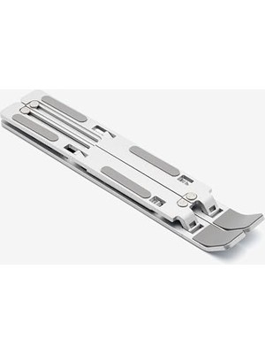 Teknocan Marketing Laptop Standı Katlanabilir Çok Fonksiyonlu Metal Silver