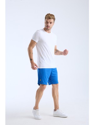 Zoma Spor Fitness Koşu Şortu - Hector - Mavi