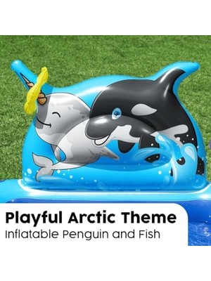 Teknocan Marketing 53156 Oyun Merkezi Polar Pals 134X131X73