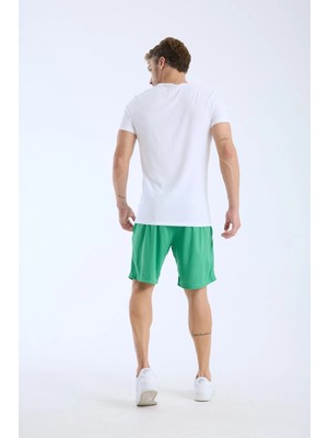 Zoma Spor Fitness Koşu Şortu - Hector - Yeşil
