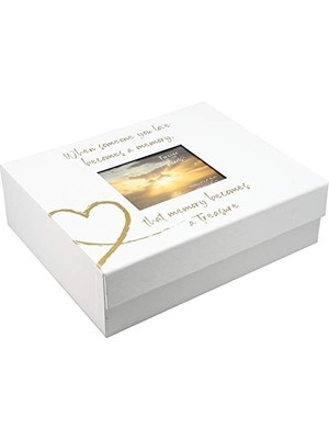 Teknocan Marketing Company Hatıra Kutusu, Beyaz, 28 cm x 22 cm