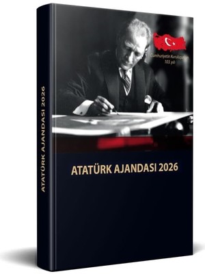 Teknocan Marketing 2026 Atatürk Ciltli Ajanda ve Atatürk Gemici Takvim - Imza