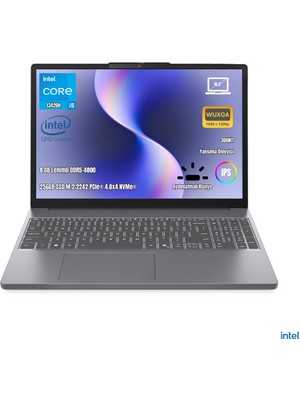 Lenovo IP3 83K100Q0TR i5-13420H 8GB DDR5 256GB SSD WUXGA 15.3" IPS FreeDos