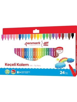 Teknocan Marketing Süper Yıkanabilir Keçeli Kalem 24'lü Hs