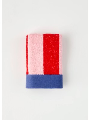 Bella Maison %100 Pamuk Line El Havlusu Kırmızı (30x50 cm)