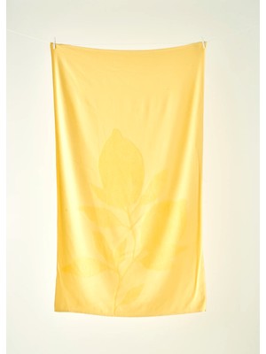 Bella Maison %100 Pamuk Lemoncello Plaj Havlusu Sarı (90x150 cm)