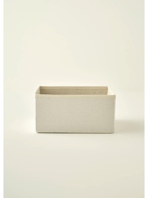 Ella Katlanabilir Organizer Sepet Naturel (28X28X13 Cm)