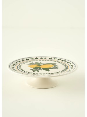 Bella Maison Lemoncello Seramik Kek Standı (30 cm)
