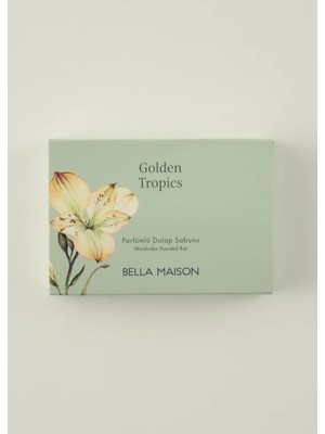 Bella Maison Golden Tropics Yeşil Dolap Sabunu 120 Gr Asma Koku Özelliği ile Ferahlatıcı
