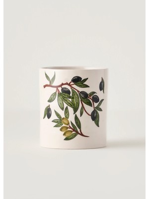 Olive Dik Kaşıklık (11,5X12,5 Cm)