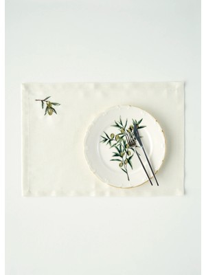 Olive Amerikan Servis Krem (35X45 Cm)