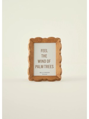 Bella Maison Poetry Dekoratif Çerçeve Kahverengi (14X2X19 Cm)