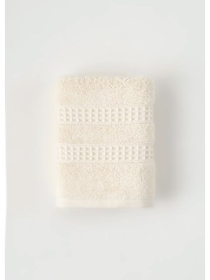 Bella Maison %100 Pamuk Peggy Yüz Havlusu Krem (50x90 cm)