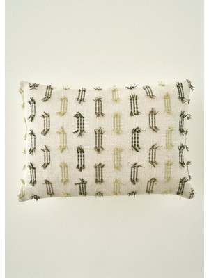 Bella Maison Stich Dekoratif Kırlent Kılıfı Yeşil (35X50 Cm)