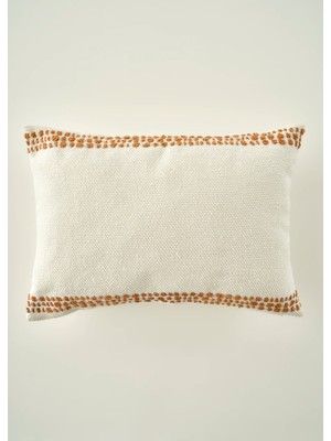 Bella Maison Tassel Dekoratif Kırlent Kılıfı Krem (35X50 Cm)