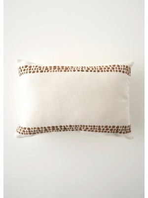 Bella Maison Tassel Dekoratif Kırlent Kılıfı Krem (35X50 Cm)