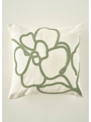 Bella Maison Grace Dekoratif Yastık Kılıfı Yeşil (43X43 Cm)