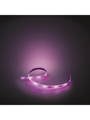 Teknocan Marketing Hue Akıllı LED Şerit, 1 Metre, V4 Bluetooth Özellikli, Ekleme/uzatma Şeridi