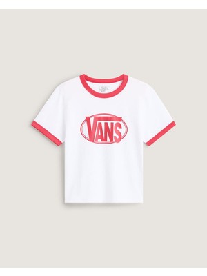 Vans W Center Chest Rınger Tee Kadın Tişört VN000TXSWHT1