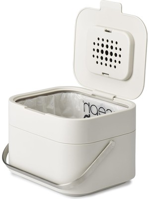Teknocan Marketing 30015 Stack 4 Organik Atık Kabı, Plastik, 23,5 x 19,7 x 16,1 Cm, 23.5X19.7X16.100000000000001 cm