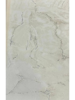 Sultan Dekorasyon Ithal 16M2 Duvar Kağıdı 3boyutlu Mermer Desen Simli Silinebilir