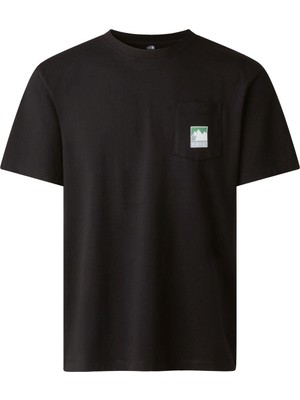 The North Face M Mountaın Logo Rlx Ss Tee-Graphıc Erkek Tişört NF0A8GUUJK31