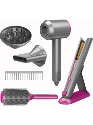 Teknocan Marketing Oyuncak Profesyonel Saç Kurutma Makinesi, Iyonik Saç Kurutma Makinesi, Saç Maşası,difüzörlü Saç Kurutma Makinesi, Masaj Tarağı, Aile ve Kuaför Salonları