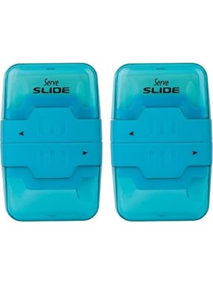 Teknocan Marketing Slıde Sılgılı Kalemtıras Mavı 2lı