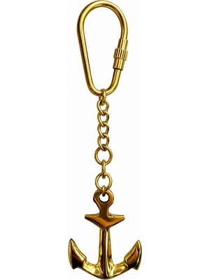 Noxsa Denizci Temalı Pirinç Çapa Anahtarlık