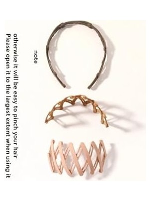 Teknocan Marketing Katlanabilir Saç Taç Toka 1 Adet