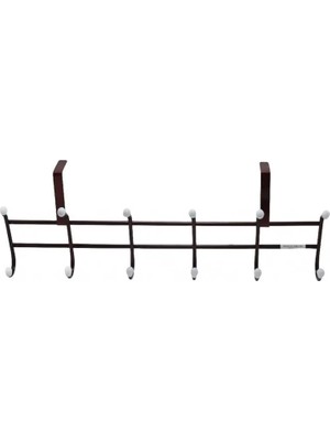 Al-Fil Teknoloji Lüx Amerikan Panel Kapı Askısı 6 Lı 12X50 cm