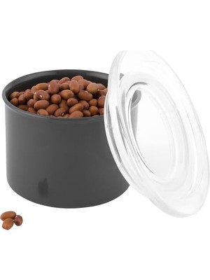 Teknocan Marketing Kaşıklı Kapaklı 18/10 Paslanmaz Çelik Kavanoz 10X7,5 cm