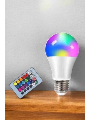 Al-Fil Teknoloji LED Ampul Enerji Dostu Rgb Işıklı 100W LED Işık