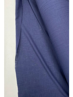 Al-Fil Teknoloji Keten Kumaş - Organik Kumaş - Perde Kumaşı - Ince Keten - Kıyafet Için Kumaş Örtü Lacivert 26