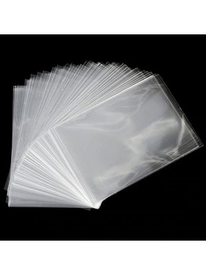 Şeffaf Poşet, Düz 10X20 cm (100 Adet)