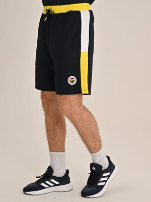 Fenerbahçe Erkek Trıbun Sarı Lacivert Şort
