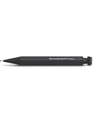 Kaweco 10000534 Special Mini Mekanik Kurşun Kalem, 0.7 mm Uç Siyah