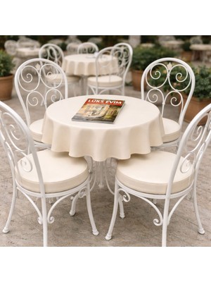 Yuvarlak Sandalye Minderi-Lüks Evim[1 Adet Minder]