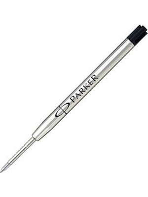 Quinkflow S0909550 Yedek Kalem Içi (Tükenmez Kalem Için, Orta Çizgi Genişliği, Siyah Mürekkep, Tekli Paket)