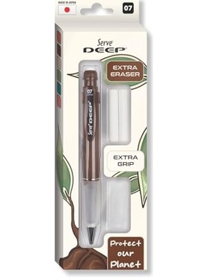 Deep Klm & Grıp & Sılgı Yedeklı Set 07MM Kahverengı