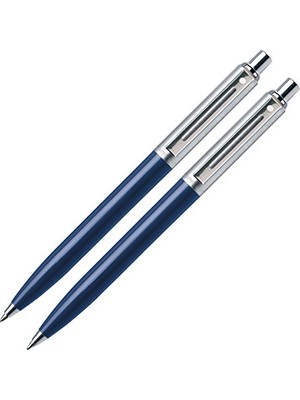 Sheaffer 321-9 Sentinel Tükenmez Kalem & Versatil Kalem Set Mavi