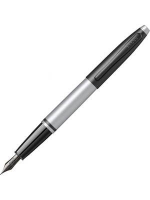 Cross Calais Dolma Kalem (Uç Kalınlığı M, Hediye Kutusu Dahil) Mat Gri/siyah