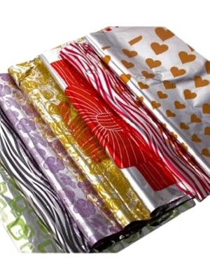 Metalize Hediye Poşeti 20X25 100 Adet Kendinden Bantlı Metalize Hediye Paketi Poşeti