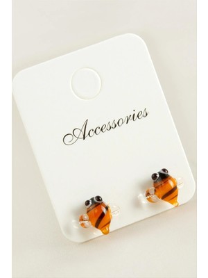 Esranın Dünyası Arı Cam Küpe