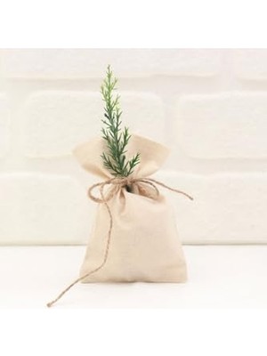 Düz Krem Ham Bez Kese, 10X15 cm 10 Adet