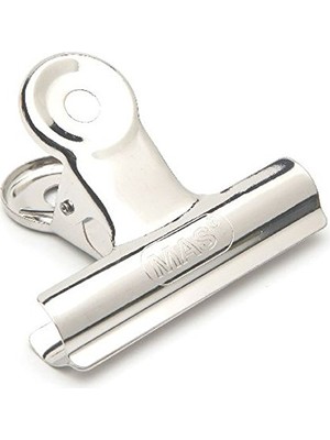 Beyaz Metal Kıskaç Yaylı 22 Milimetre, 2 Düzinelik Kutu