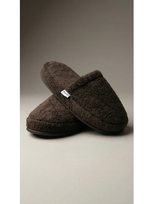 Minteks Shadowed 100%PAMUK Kalın Tabanlı Havlu Terlik