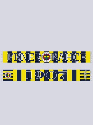 Fenerbahçe Unısex Çubuklu Şal
