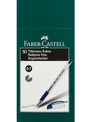 Faber-Castell 1425 Iğne Uç Tükenmez, Siyah, 50' Li