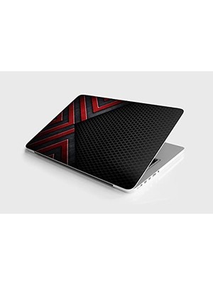 Laptop Sticker Notebook Pc Kaplama Etiketi Karbon Desen